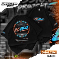 K84 CRF DISTRO T-SHIRT FUL COTTON 24S THICK, K84 RACE DISTRO T-SHIRT, K84 CRF RACING T-SHIRT, CRF K8