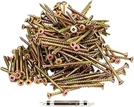 Dandribis V-AKX065-RX Small AK Screws, 2.6 inches (65 mm), No. 24, Hard Wood, Joint Mounting, Pack o