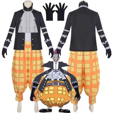 Anime Gecko Moria Cosplay Costume Pirate ゲッコー・モリア Men Coat Pants Full Set Oka Shichibukai Moria Role