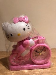 Kitty腳踏車造型時鐘