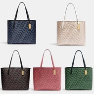 [Instant/Same Day]cf342 Coach City Tote With Coach Monogram Print Women Handbag Shopping Shoulder Bag Gwd342