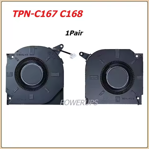 New Original Laptop/Notebook CPU/GPU Cooling Fan For HP 9 16-WF XF TPN-C167 C168 EG75071S1-C300-S9A 