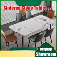 Table Type Dining 501&A83 Sintered Stone Dining Table Free Rectangle Dining Table Set