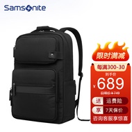 Samsonite Shoulder Computer Bag Men's Business Backpack samsoniteApple Huawei Lenovo15.6Inch Laptop Bag Large Capacity T