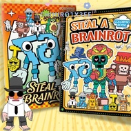 CHIHI Steal A Brainrot Coloring Books, 44 Pages