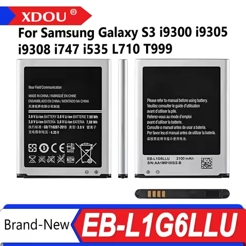 Brand New EB-L1G6LLA EB-L1G6LLU/LLK/LLZ 2100mAh Battery For Samsung Galaxy S3 i9300 i9305 i747 I9060