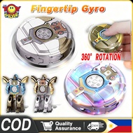 Fingertip Gyro 2 In 1 Spinner Fidget Mechanical Transformable Robot Toys Adult Sensory Roulette Toy