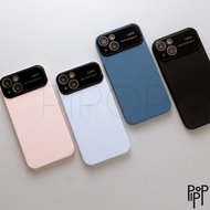 [CASING HP] Wide Camera Lens Protector Matte Silicone Case iPhone XR  11 12 13 14 PRO PROMAX PLUS