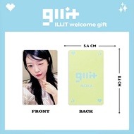 Illit Photocard I'LL LIKE YOU Personal Photocard YUNAH IROHA < Illit >lomo