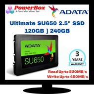 POWERBOX ADATA Ultimate SU650 120GB/240GB SSD SATA