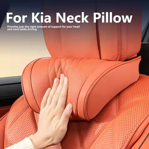 Latex Memory Foam, Car Neck Pillow,Kia Sportage Seltos Sorento Telluride Carnival EV6 EV9 Niro, Car 