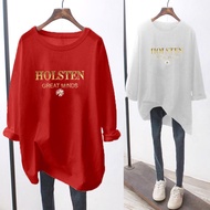 M-5XL Blouse Women Lengan Panjang Baju T-shirt Perempuan Blaus Muslimah Murah Wanita Lengan Panjang Long Sleeve Clothes