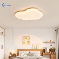 Modern Minimalist Log Wind Ceiling Lamp Living Room Cloud Ceiling Light Decorativ Cloud Lamp Cream W