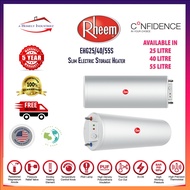 RHEEM EHG Slim Classic Electric Storage Water Heater 25/40/55L | Free Express Delivery | 5 Years Local Warranty