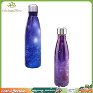 2 Pcs Double Walled Vacuum Water Bottle - Vacuum Insulated Double Wall 18/8 Stainless Steel  & Blue