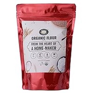 MILLET AMMA Organic Kodo Flour - 1kg (500gx2 Packs)|Ground from Unpolished Kodo Millet|Rich in Fibre, B Complex &amp; Essential Amino Acids (Rotis, Pancakes, Crepes, Bread, Cakes &amp; Biscuits)