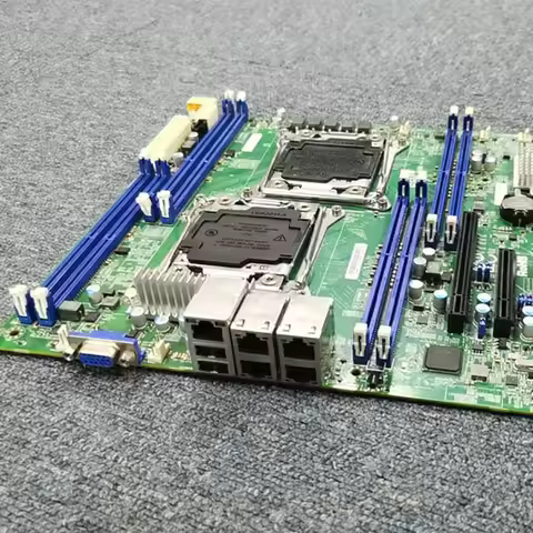 Server ATX Motherboard LGA2011 C612 Xeon E5-2600 v3/v4 Family X10DRL-LN4 For Supermicro