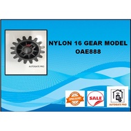 SPARE PART AUTOGATE - NYLON 16 GEAR MODEL OAE888