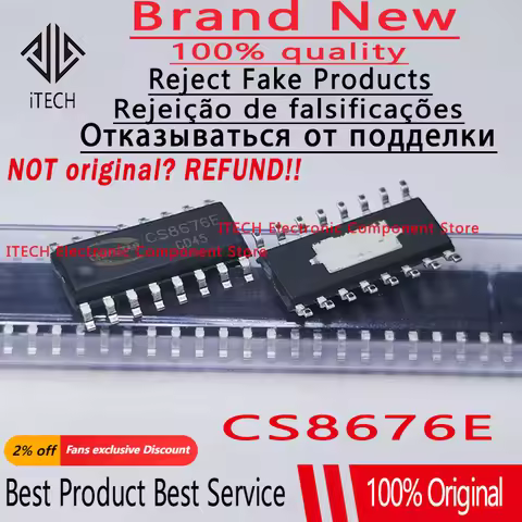 10pcs/lot Original CS8673E CS8673 CS8676E CS8676 SOP-16 Audio Power Amplifier Management IC Chip New