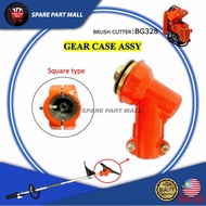 BRUSH CUTTER (BG328) : GEAR CASE ASSY- STANDARD SQUARE/ SEGI EMPAT KEPALA GEAR CASE EMPAT GIGI MESIN