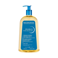 Bioderma Atoderm Shower Oil 1L- Moisturizing and Nourishing Body and Face Wash