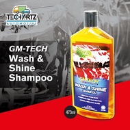 TECHARTZ | GM-TECH Car Wash & Shine Shampoo 473ml | Syampu Cuci Kereta