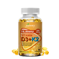 Vitamin D3 10000IU với viên nang vitamin K2 (MK7) 250mcg