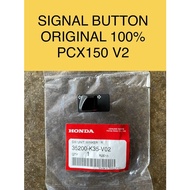 SIGNAL BUTTON HANDLE SWITCH SIGNAL ORIGINAL 100% FOR HONDA PCX V2 PCX150 V2 35200-K35-V02
