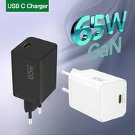 65W GaN USB-C Super Fast Charger, PD65W Quick Wall Charger, Suitable For Laptops, 17/16/15 Series, /