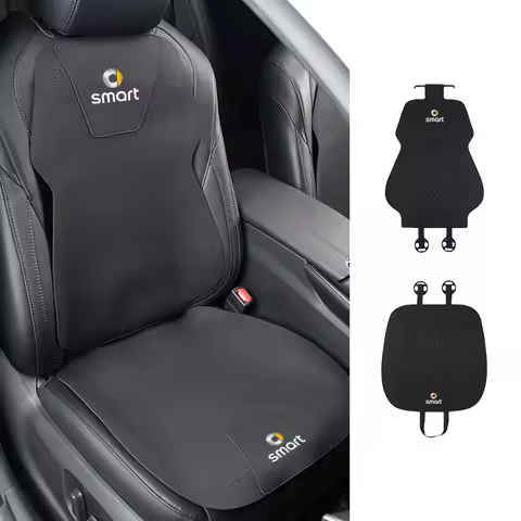 Car Seat Breathable Cushion Backrest Seat Protector Cover Interior For Smart Fortwo 451 450 453 Forf