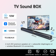 EXPOSE ลำโพงซาวด์บาร์ Bluetooth TV Speaker Soundbar ลำโพง ลำโพงทีวี USB + Bluetooth Speaker DTS รับป