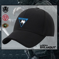 Arena Breakout White Wolf Groza  Baseball cap men's and women's fashionable sunshade cap duck tongue
