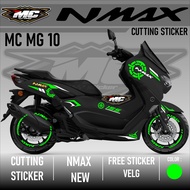 Aksesoris Motor Yamaha Nmax New 2020 2021 Free Velg Skotlet Sticker Striping Lis Variasi Cutting Sti