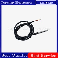 1pcs DS18B20 Stainless steel package 1 meters waterproof DS18b20 temperature probe temperature senso
