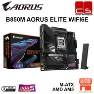 GIGABYTE B850M AORUS ELITE WIFI6E M-ATX AM5 DDR5 Motherboard + AMD 7000 + 8000+ 9000 Series Processo