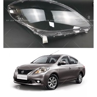 NISSAN ALMERA 2011-2013 HEADLAMP COVER HEADLIGHT COVER HEADLAMP LENS HEADLIGHT LENS (1 PAIR)