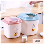 Household Rice Storage Container Box Kitchen Storage Bekas Beras Bekas Simpan Beras 10kg