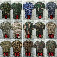 Adult ARMY Camouflage Short Sleeve T-Shirt Camouflage T-Shirt/