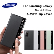 Samsung Galaxy Note20 Ultra S-View Flip Case High Quality Leather Cover Samsung Galaxy Note20Ultra Protector Shell