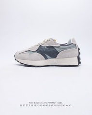 _ New Balance_  Vintage Pioneer MS327 Series  Vintage Casual Sports Jogging Shoes Sports Shoes Dad Shoes