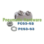 F03-02 connecting nut and F03-03 Lock - nut Level Monitoring KO78