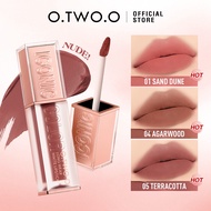 O.TWO.O Haute Lipstick Matte Velvet Lipmatte Waterproof Gincu 8 Colors