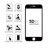 5D Full Screen Anti-scratchGlass Protectors OPPO /9H Hardnes (Black)A83/F5/F7