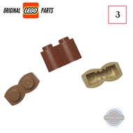 3. LEGO BRICK PARTS #30136 - Brick Modified 1 x 2 with Log Profile