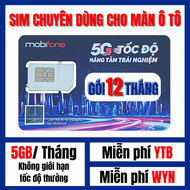 (MỚI) Sim Mobifone 4G 12GT50 Free 12 Tháng Xem Y0utubi Tẹt Ga Không Tốn Data Tặng Thêm 5GB Mỗi Tháng
