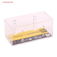 【tuilieyfish】 Acrylic Display Case Fit For 1:64 Mini Size Dust Proof Clear Box Cabinet 1/64 Action Figures Display Box 【SH】