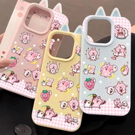 realme 11 5g casing casing realme c15 Cartoon Cartoon Zombie Rabbit Suitable for OPPOFindx8x7 Phone 