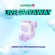 [3.25 PAYDAY UGREEN Live Giveaway] UGREEN UNO 65W RobotGAN Charger