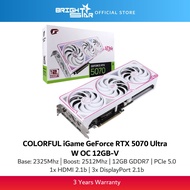 COLORFUL iGame GeForce RTX 5070 Ultra W OC 12GB-V Graphics Card