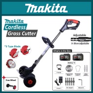 🔥Makita Cordless Grass Cutter Mesin Rumput Set Cordless Grass Trimmer Electric Batteri Lawn Mower🔥